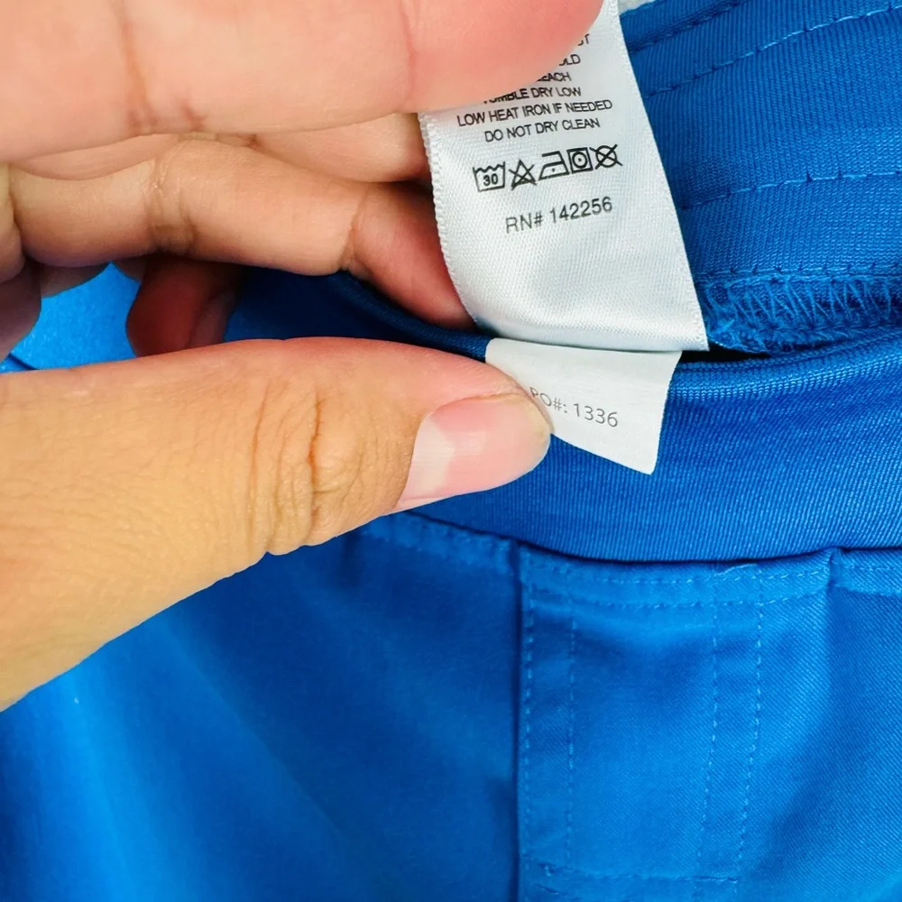 Figs Men’s Axim Royal Blue Cargo Scrub Pants